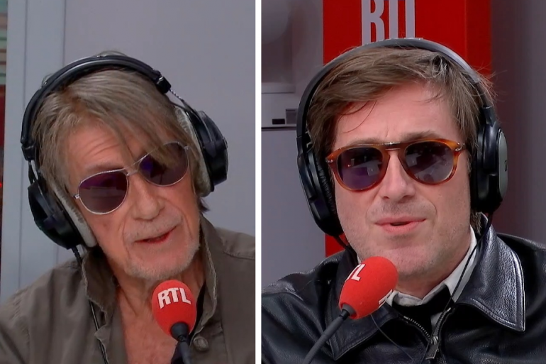 Jacques et Thomas Dutronc sur RTL 