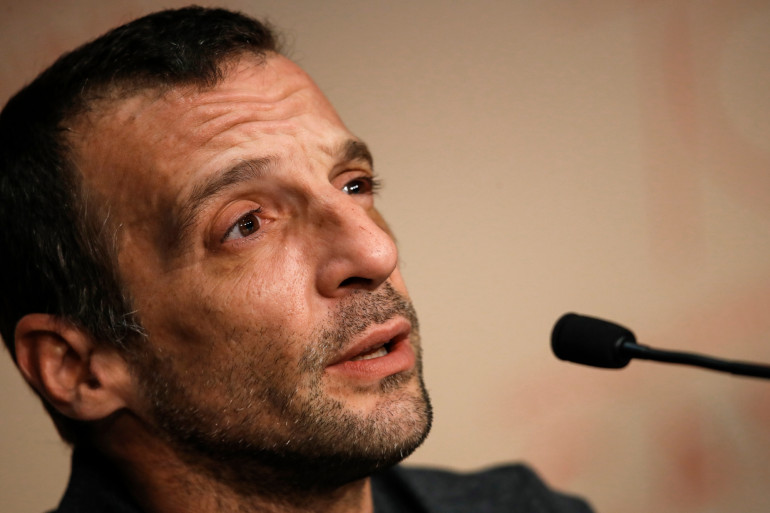 Mathieu Kassovitz au Festival de Cannes, en mai 2017.