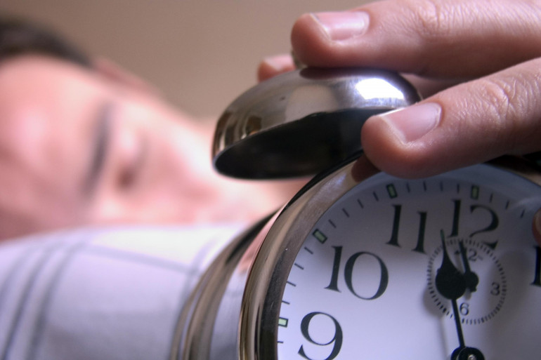 Un homme en train de dormir (Illustration)