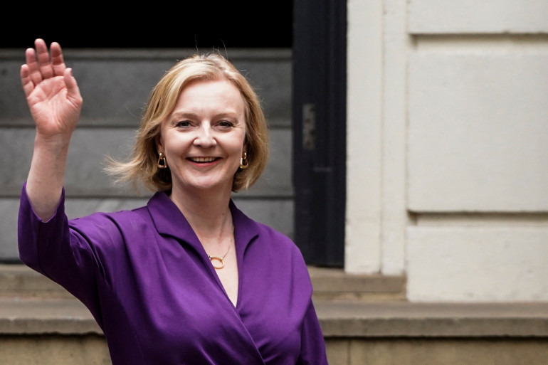 Liz Truss le 5 septembre 2022 à Londres 