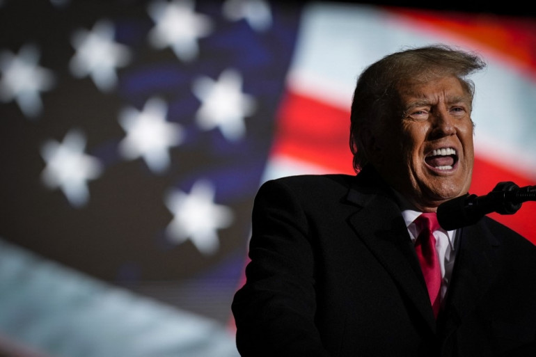 Donald Trump le 7 novembre 2022 dans l'Ohio