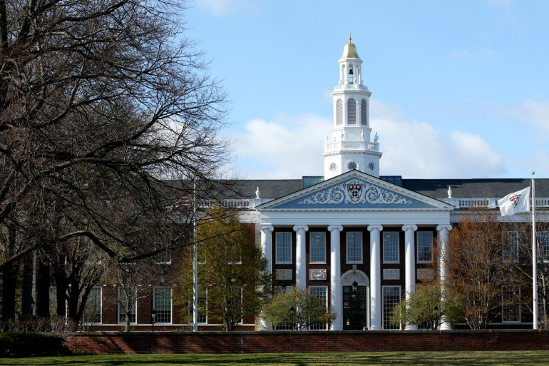 L'université d'Harvard dans le Massachusetts