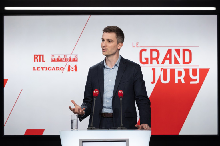 Léon Deffontaines dans "Le Grand Jury" ce dimanche 12 mai