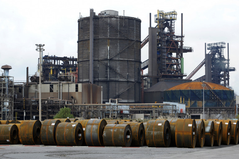 L'usine ArcelorMittal à Fos-sur-Mer