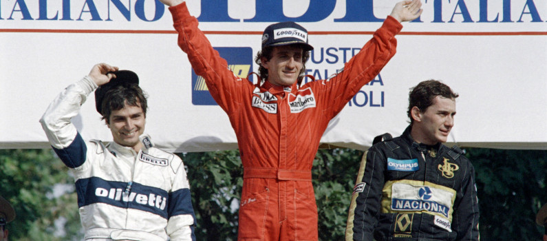 L'année formule 1 - 1985-86 ACLA Prost / Senna / Lauda / Piquet etc