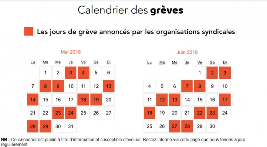Calendrier Grèves Sncf Avril 2023 Calendrier Grève Sncf : Découvrez Les Dates Des Perturbations À Venir