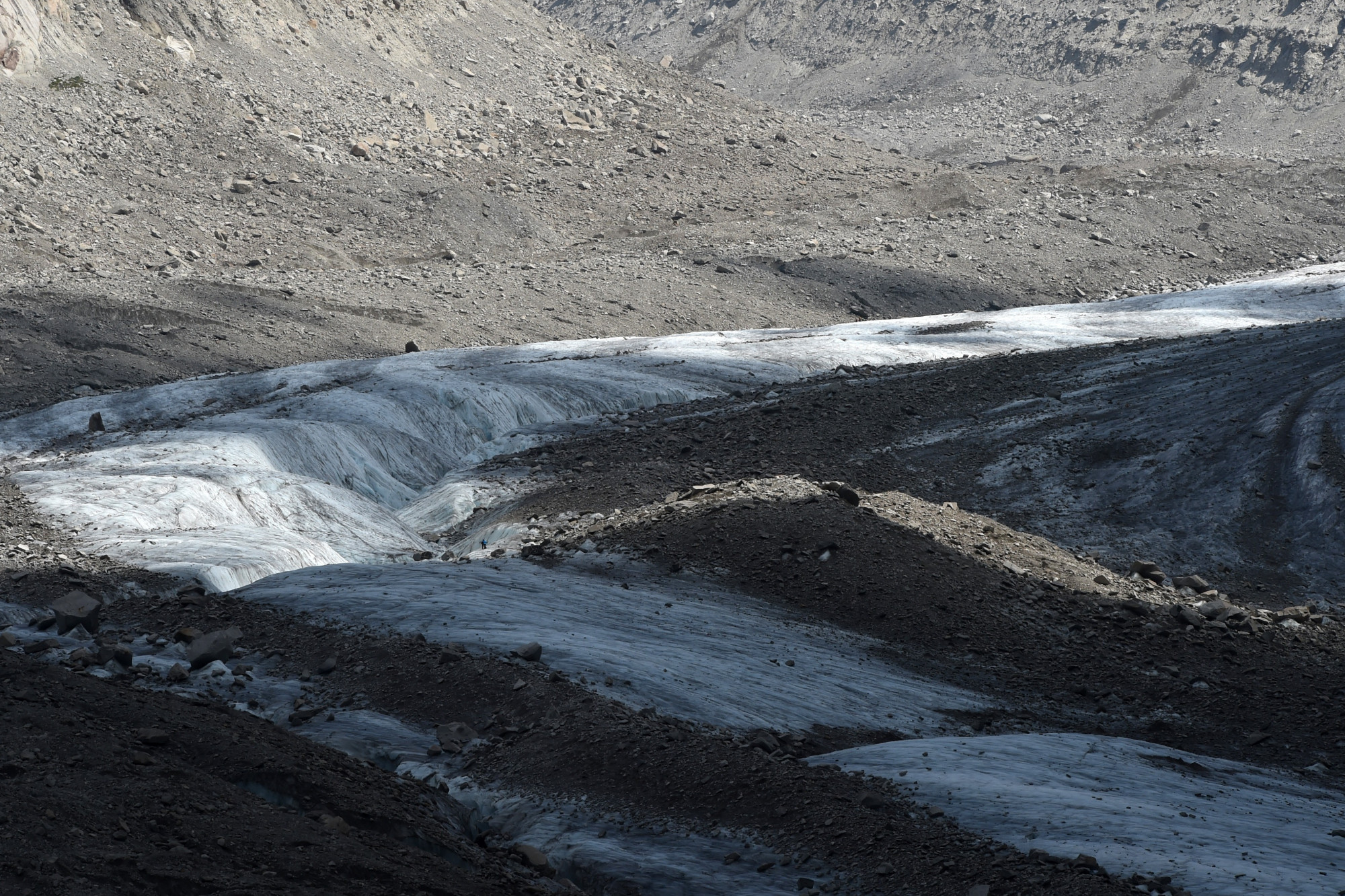 La Mer de glace a reculé de 2km depuis 1850