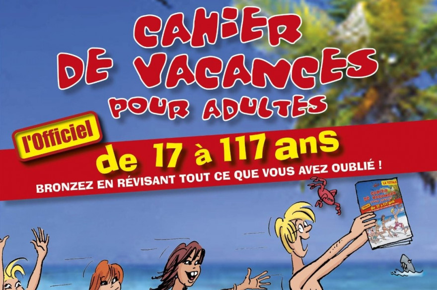 Succès grandissant pour les cahiers de vacances pour adultes