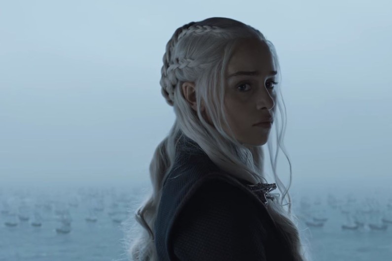 Daenerys depuis Peyredragon dans l'épisode 2 de la saison 7 de "Game of Thrones"