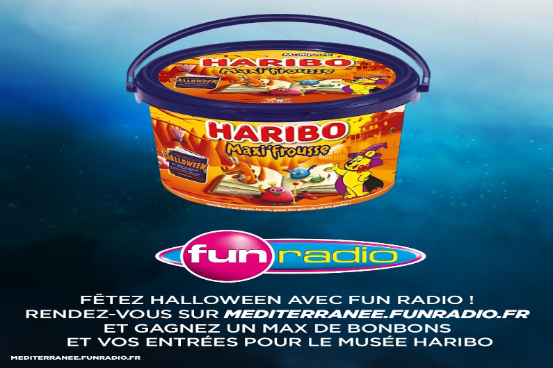 Boîte de bonbons Haribo