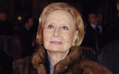 L'actrice Michèle Morgan lors de la cérémonie des César, le 24 février 2007.