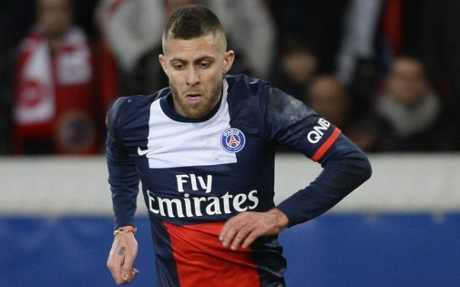 Jérémy Ménez sous le maillot du PSG