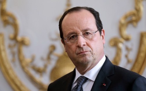 François Hollande à l'Élysée le 3 janvier 2014.