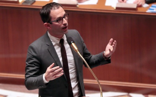 Benoît Hamon, le 17 décembre, à l'Assemblée Nationale. (archives)