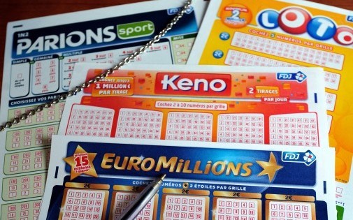 La panoplie de jeux du hasard de la Française des Jeux.
