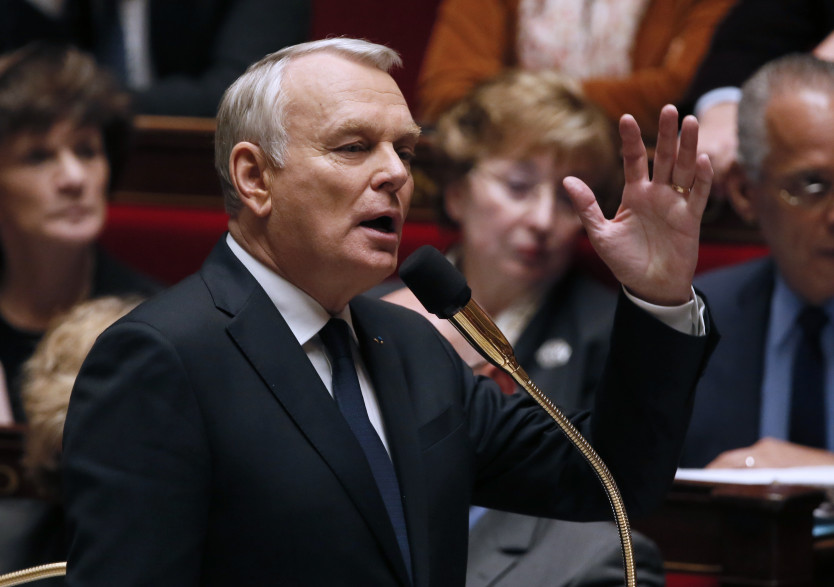 Le Premier ministre, Jean-Marc Ayrault, le 14 janvier à l'Assemblée nationale.