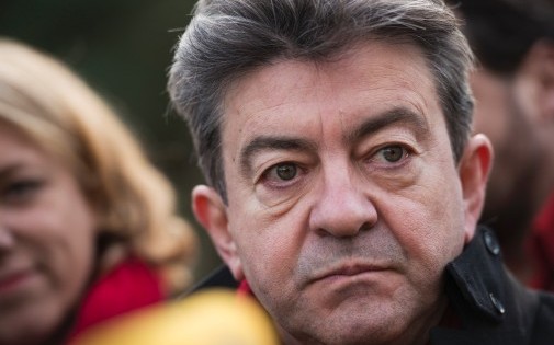 Jean-Luc Mélenchon, le co-président du Parti de Gauche, le 17 janvier 2014.