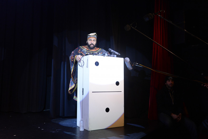 L'humoriste controversé Dieudonné.