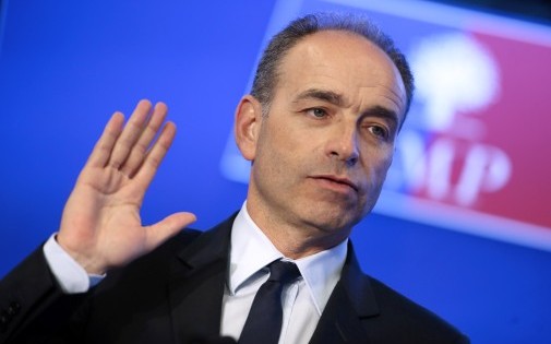 Le président de l'UMP Jean-François Copé à Paris le 23 janvier 2014.
