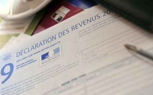 Une déclaration d'impôts sur le revenu