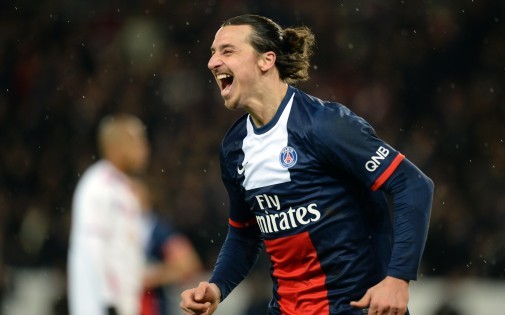 Zlatan Ibrahimovic, attaquant du PSG