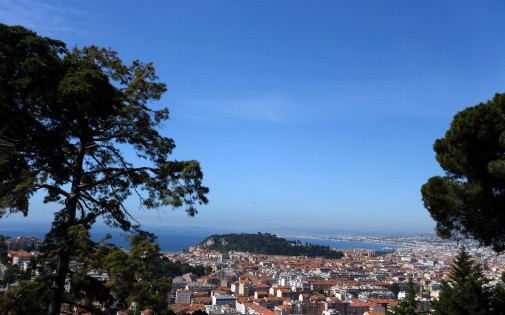Vue générale de Nice (Alpes-Maritimes).