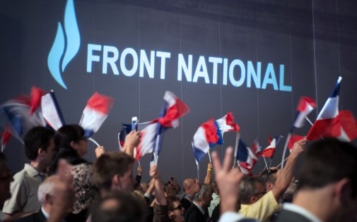 Des partisans du Front national (FN), à Marseille, le 15 septembre 2013 (photo d'illustration).