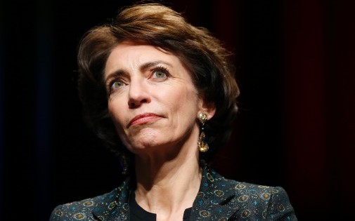 Marisol Touraine, ministre de la Santé, le 24 janvier 2014 à Cergy-Pontoise.