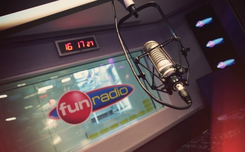 Un studio de Fun Radio