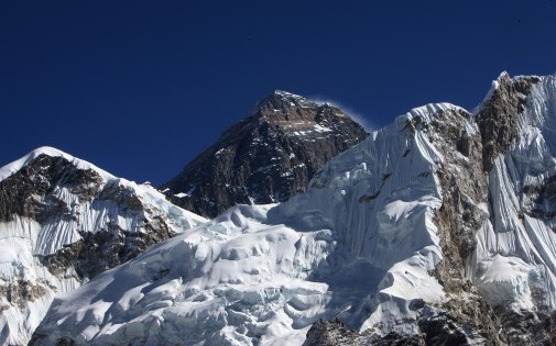 Le mont Everest, le 4 décembre 2009.