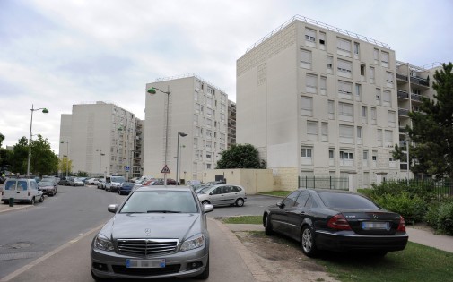Le quartier de la cité Basse à Sevran