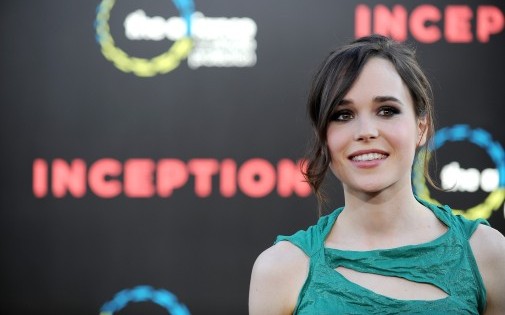 L'actrice Ellen Page à la première d'"Inception" le 13 juillet 2010 à Hollywood