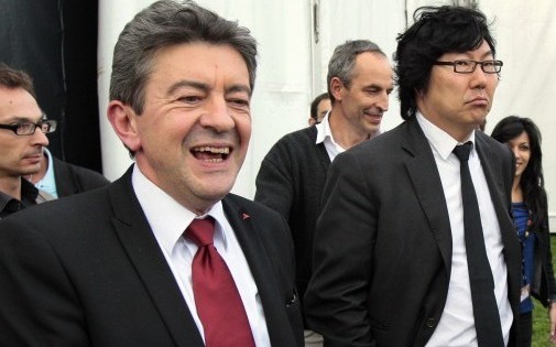 Jean-Luc Mélenchon (PG) et Jean-Vincent Placé (EELV)