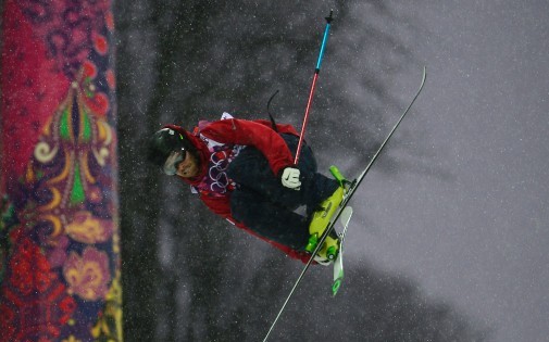 Le Français Kevin Rolland aux JO de Sotchi