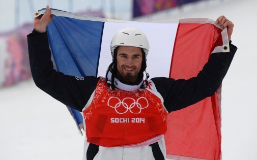 Pierre Vaultier, champion olympique de snowboard cross aux JO de Sotchi