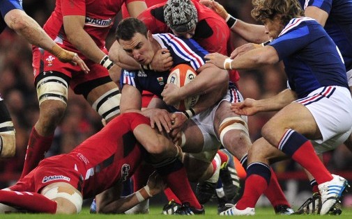 Louis Picamoles contre le Pays de Galles