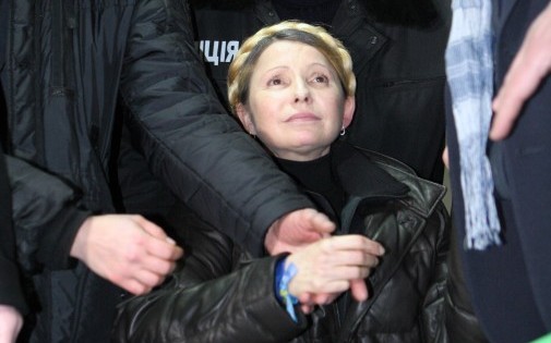 Ioulia Timochekno, opposante ukrainienne à Viktor Ianoukovitch, a été libérée d eprison samedi 22 février