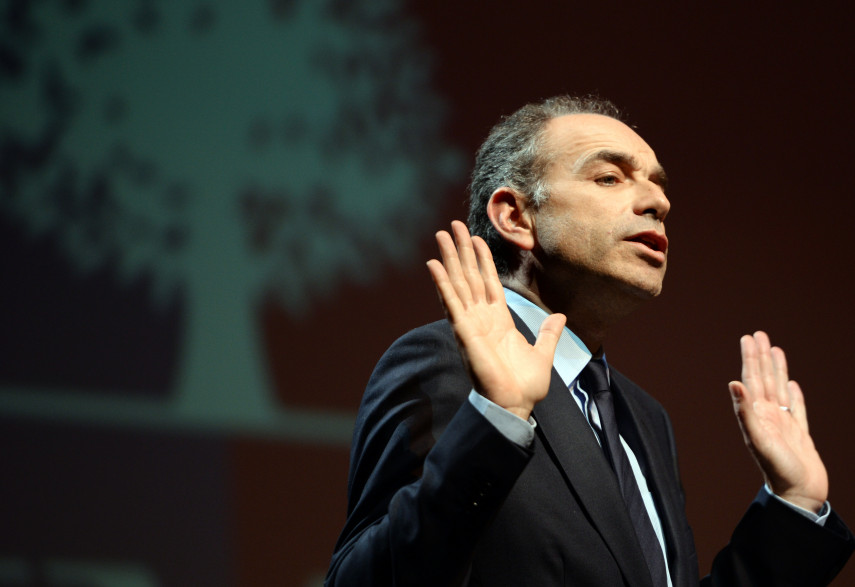 Jean-François Copé, ici à Avignon le 19 février 2014, ne soutient pas François Bayrou à Pau.