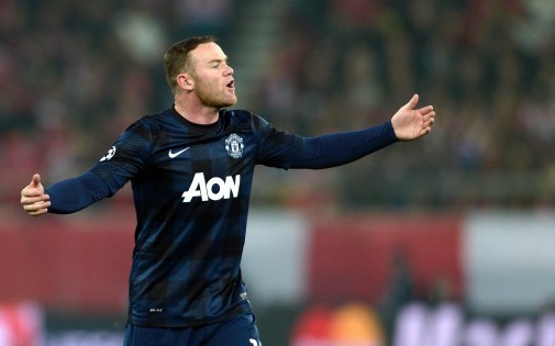 Wayne Rooney, attaquant de Manchester United