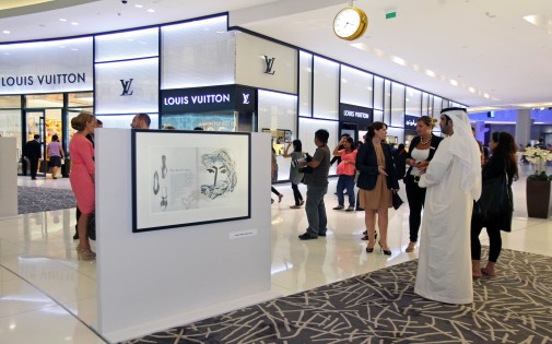 Le centre commercial de Dubaï, en 2010