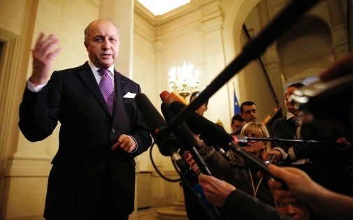 Laurent Fabius a qualifié la crise en Ukraine de crise "la plus grave depuis la guerre froide".