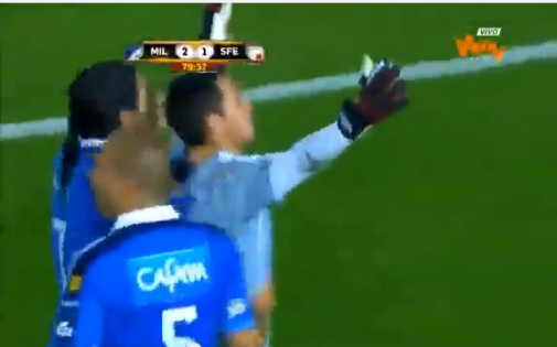 Luis Delgado gardien des Millonarios