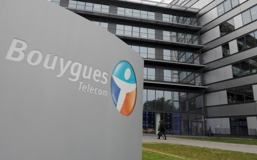 Locaux du groupe Bouygues, à Meudon; le 1er octobre 2013.