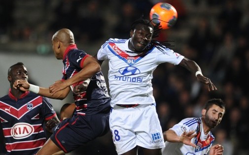 Bafétimbi Gomis sous le maillot de Lyon