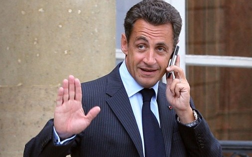Nicolas Sarkozy à l'Élysée le 27 août 2007