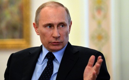 Vladimir Poutine, le 5 mars 2014, à Novo-Ogaryov