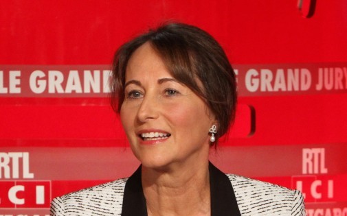 Ségolène Royal lors du "Grand Jury RTL", le 6 avril 2014