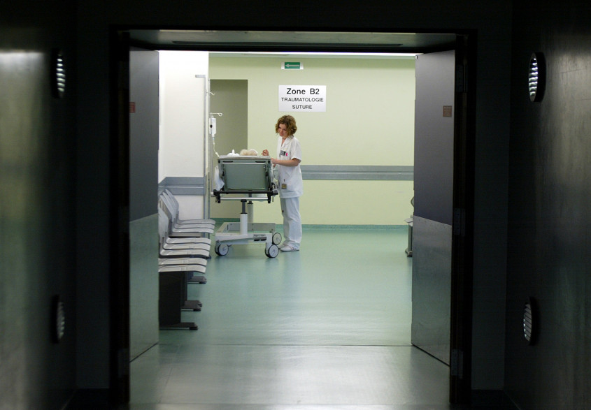 Un hôpital (illustration)