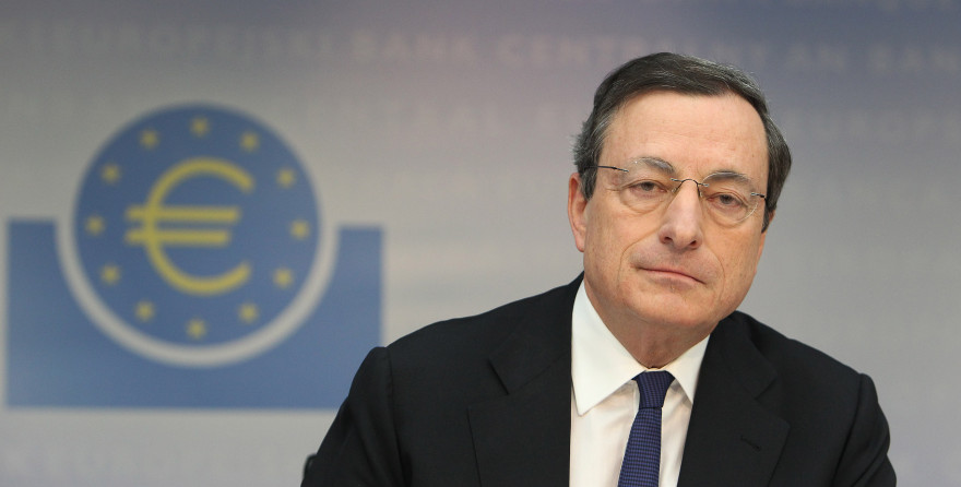 Mario Draghi, le président de la BCE, ici à Francfort le 6 mars 2014.