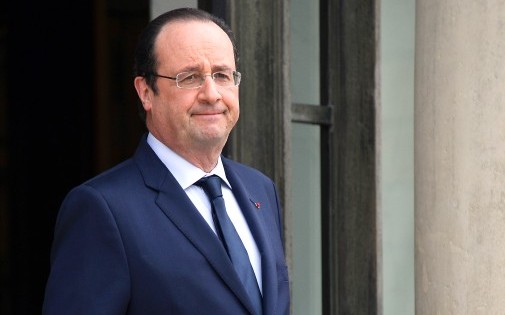 François Hollande, le 8 avril 2014, à L'Elysée.